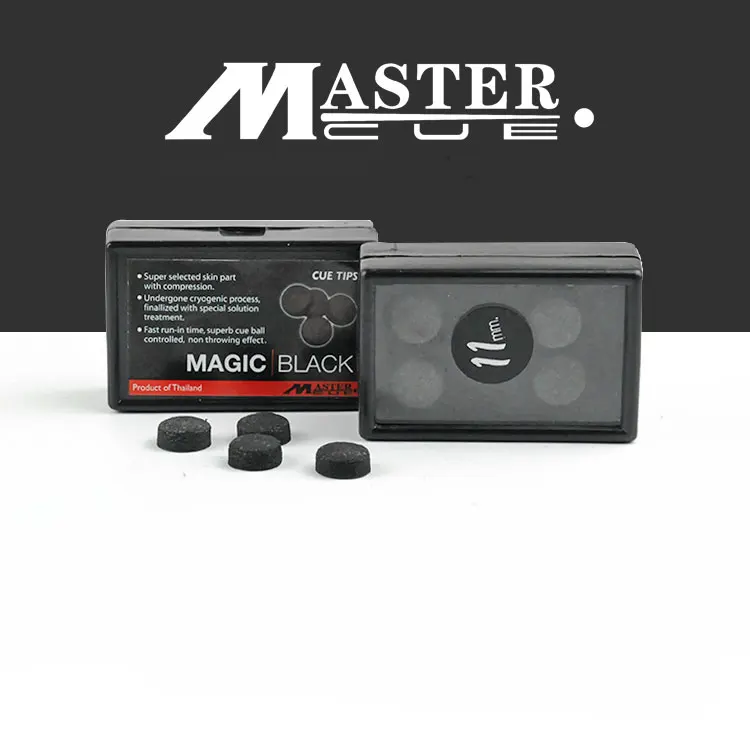 Мастер снукерный наконечник MagicBlack черный 8 снукер кий 11 мм наконечник для кия поставки Профессиональный бильярд, наконечник аксессуары