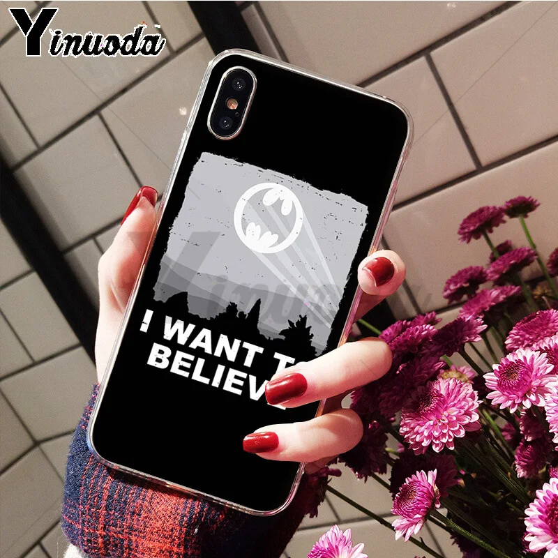 Чехол Yinuoda для iPhone X XS MAX мягкий чехол 6 6s 7plus 8 8Plus 5 SE XR|Бамперы| |