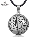 Юдора 20 мм Древо жизни, Мексиканский кулон бола гармония, колокольный шар, подвеска для беременных, ожерелье для женщин, ювелирные украшения N14NB316