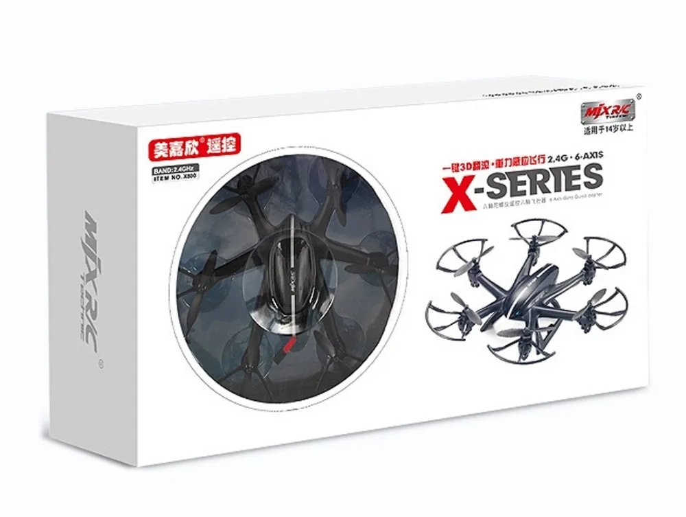 MJX X800 RC FPV системы Drone hexacopterrft БПЛА Безголовый вертолет с HD c4005 0.3mp Камера VS X300/X400/