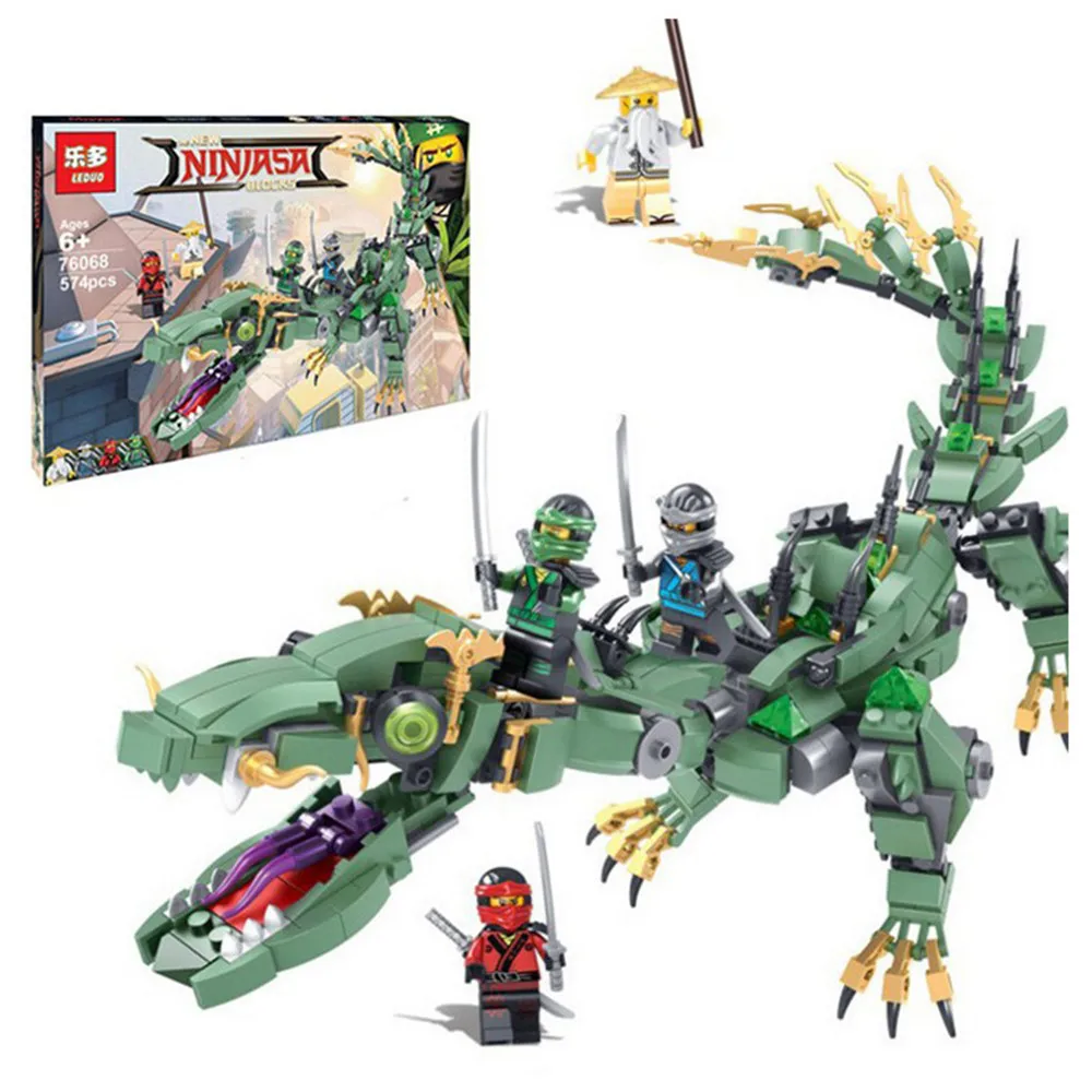 Legoings ABS строительные блоки детские развивающие Legoed Рыцари дракона