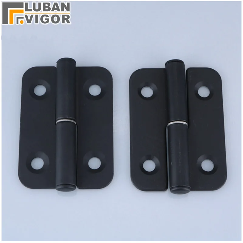 

CL601 black Industrial machinery and equipment Loaded hinges,Mounted type Detachable hinge, Removable,industrial hinge