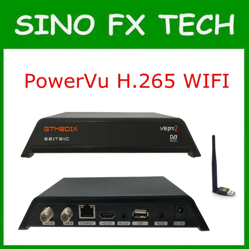 GTMedia V8 Pro2 DVB S2 + T2 кабель спутниковый ТВ приемник 1080p встроенный Wifi|v8 super|satellite tv