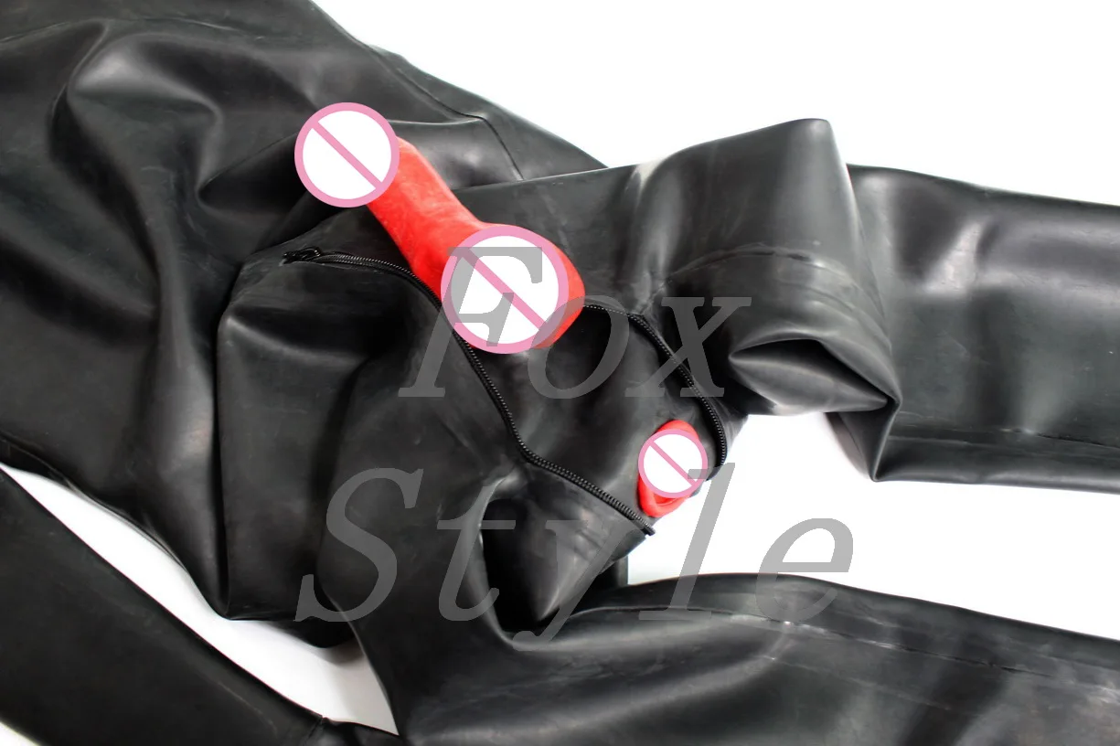 Резиновые Экзотические костюмы для взрослых с анусом и Ротом 0 8 мм|Женское белье