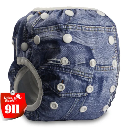 [Littles& Bloomz] Детские многоразовые подгузники для плавания, 1 шт., одежда для купания с героями мультфильмов, Детский Регулируемый летний подгузник для плавания, штаны, подгузники - Цвет: 911