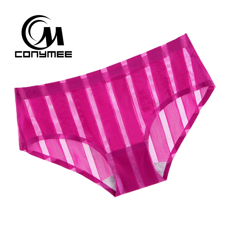 [Conymee] M-XL! Плюс Размеры Трусики для женщин Для Нижнее Бельё девочек стильная