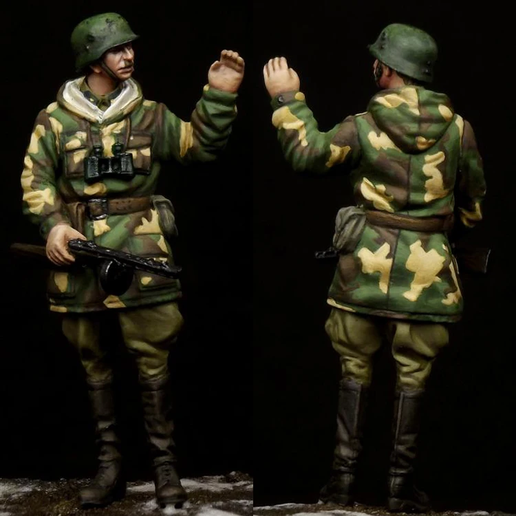1/35 венгерский воздушный штурм NCO WW II две головки модель солдата из смолы GK военная