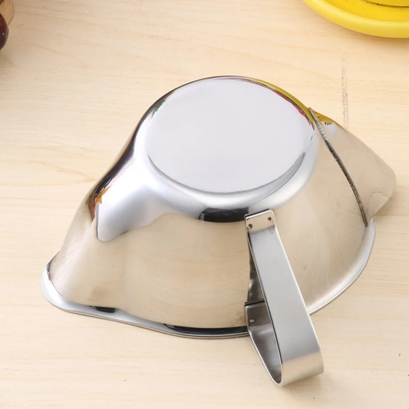 250/500ML Multi-use Stainless Steel Gravy Oil Soup Fat Separator Grease Oiler Filter Strainer Bowl Home Kitchen Cooking Tools