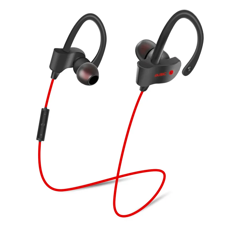 Наушники беспроводные наушники гарнитура Bluetooth спортивные с микрофоном для