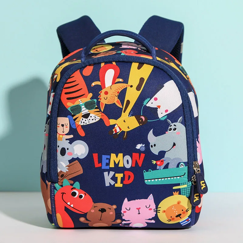 8 small School Bags JZYZQBX Мультяшные животные школьная сумка карамельного цвета SBR рюкзак mochilas escolares infantiles школьный рюкзак для девочек и мальчиков - Цвет: 8 small School Bags