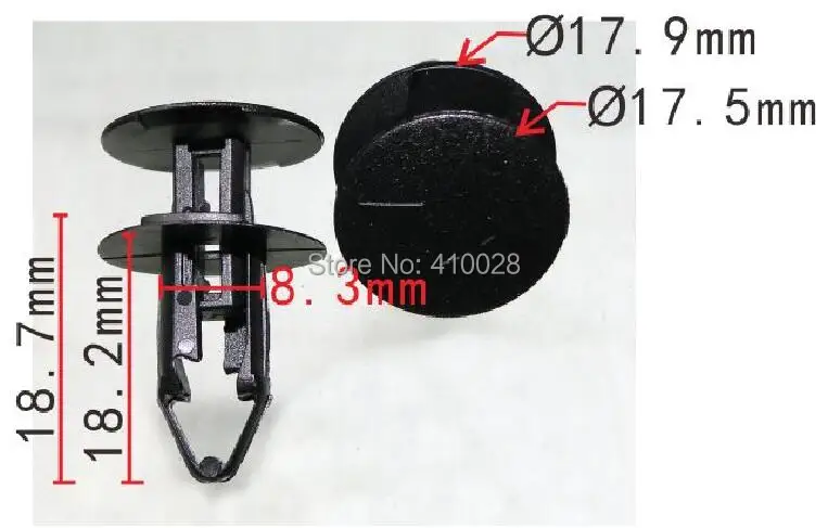 Автомобильный фиксатор бампера shhworldsea для renault 054000001R|clip bumper|auto clipsbumper clip |