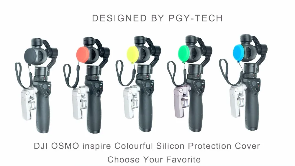 PGY объектив Кепки для DJI Inspire1 OSMO X3 силиконовый защитный кожух Gimbal Камера FPV