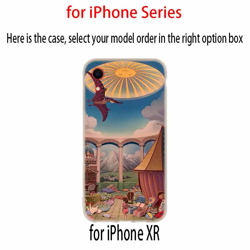 Чехлы для телефонов силиконовый мягкий чехол iPhone 11 Pro X XS Max XR 6 6S 7 8 Plus 5 4S SE Studio Ghibli