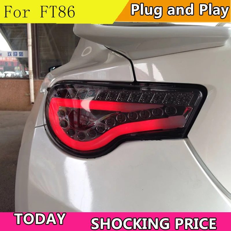 Задний фонарь doxa для Toyota GT86 FT86 светодиодный Светодиодная лампа багажника сигнал