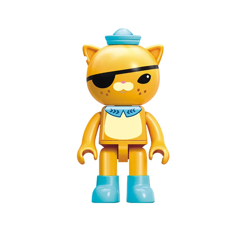 Octonauts строительные блоки GUP-B Tiger Shark автомобиль &amp kwazii 113 шт. Обучающие Кирпичи