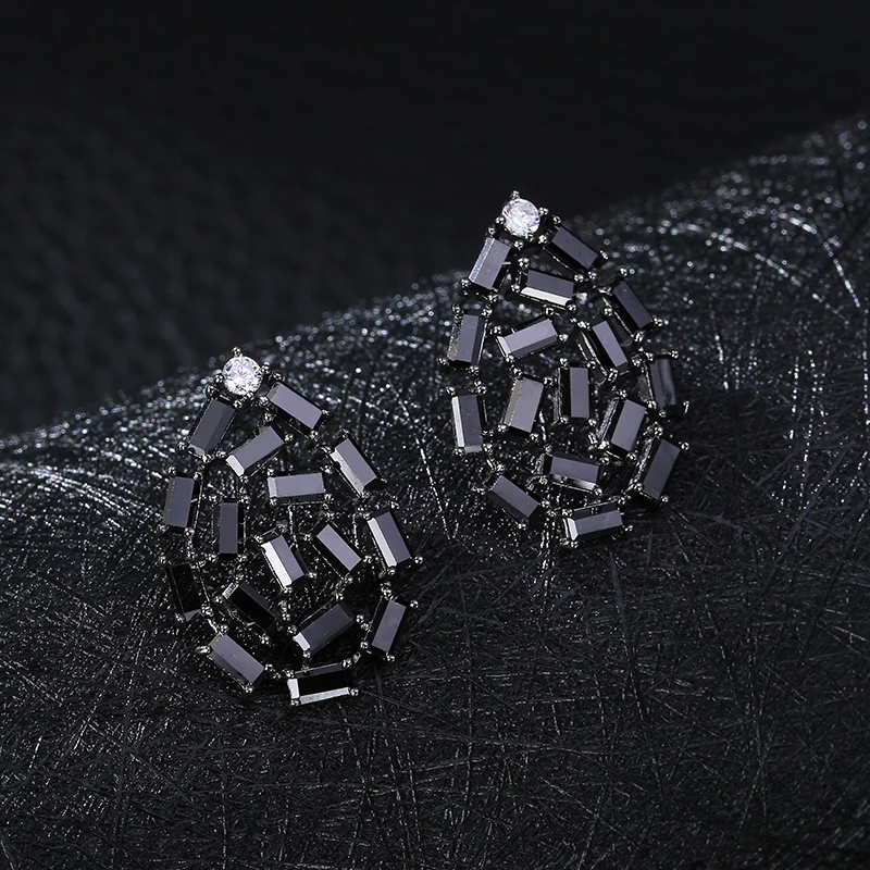 GAOLA High Quality Green Cubic Zircon Waterdrop Dangle Earrings Women Fashion Jewelry GLE9130 | Украшения и аксессуары