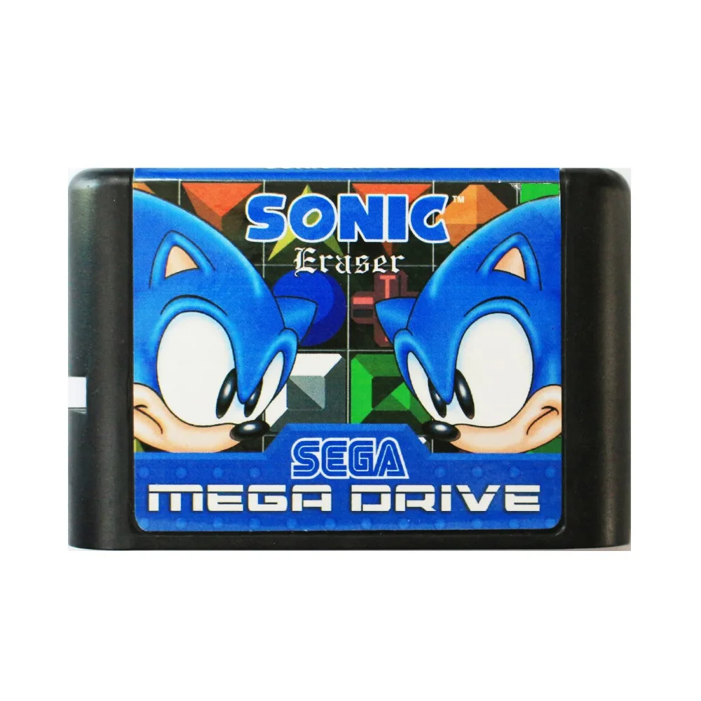 

Звуковой ластик 16 бит MD игровая карта для Sega Mega Drive для SEGA Genesis