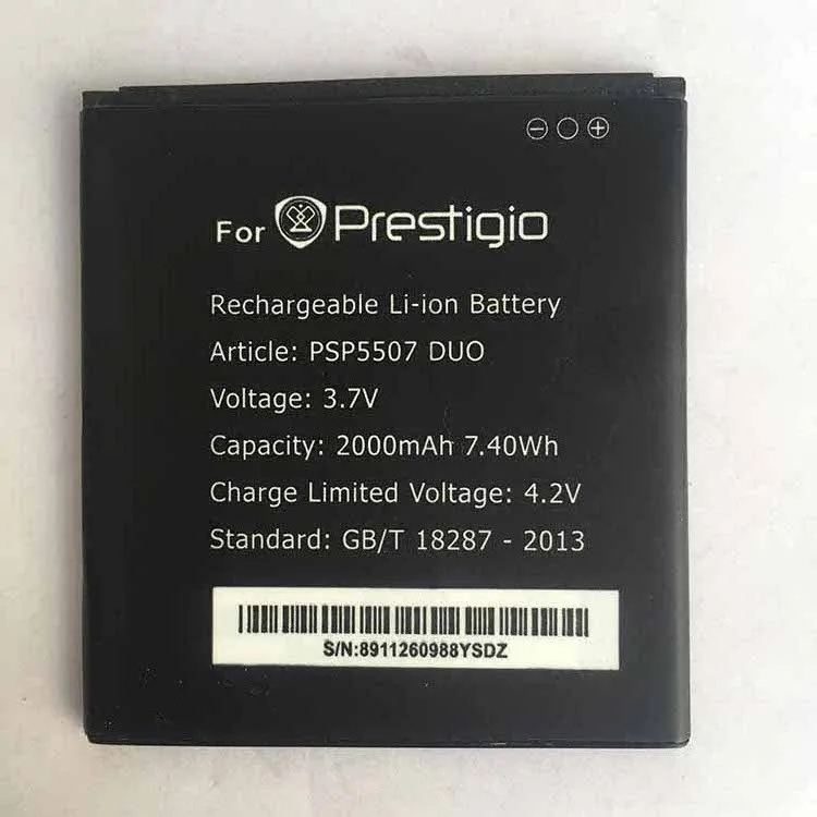 Телефон Батарея для Prestigio psp5507 Duo 5507 3.7 В 2000 мАч 7.40wh телефон Замена литий ионная