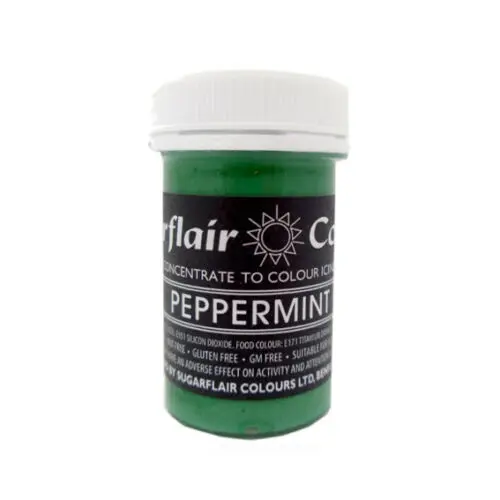 PEPPERMINT GREEN 30 цветов Sugarflair пастельные съедобные концентрированные пасты гель для еды торт чашка глазурь цвет 25 г - Цвет: PEPPERMINT GREEN