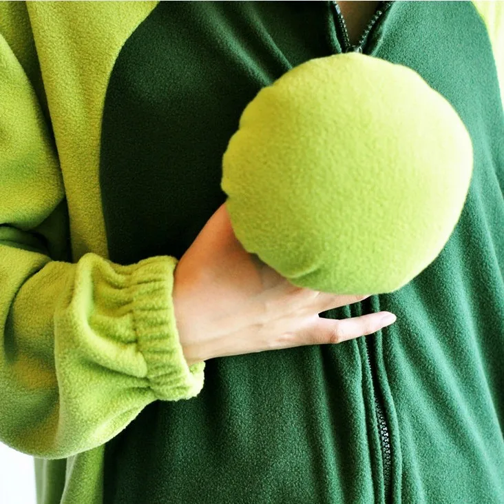 Новый Япония животных горох для женщин Мода Свежий цвет флис повседневное с