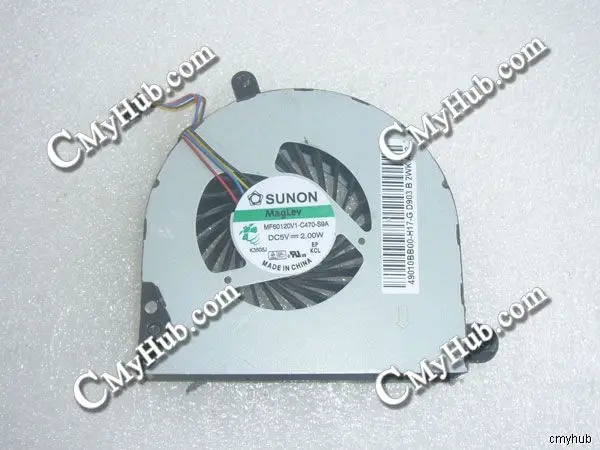 Подлинный для SUNON MF60120V1-C470-S9A 49010BB00-H17-G DC5V 2 00 W 4-контактный 4-проводной вентилятор