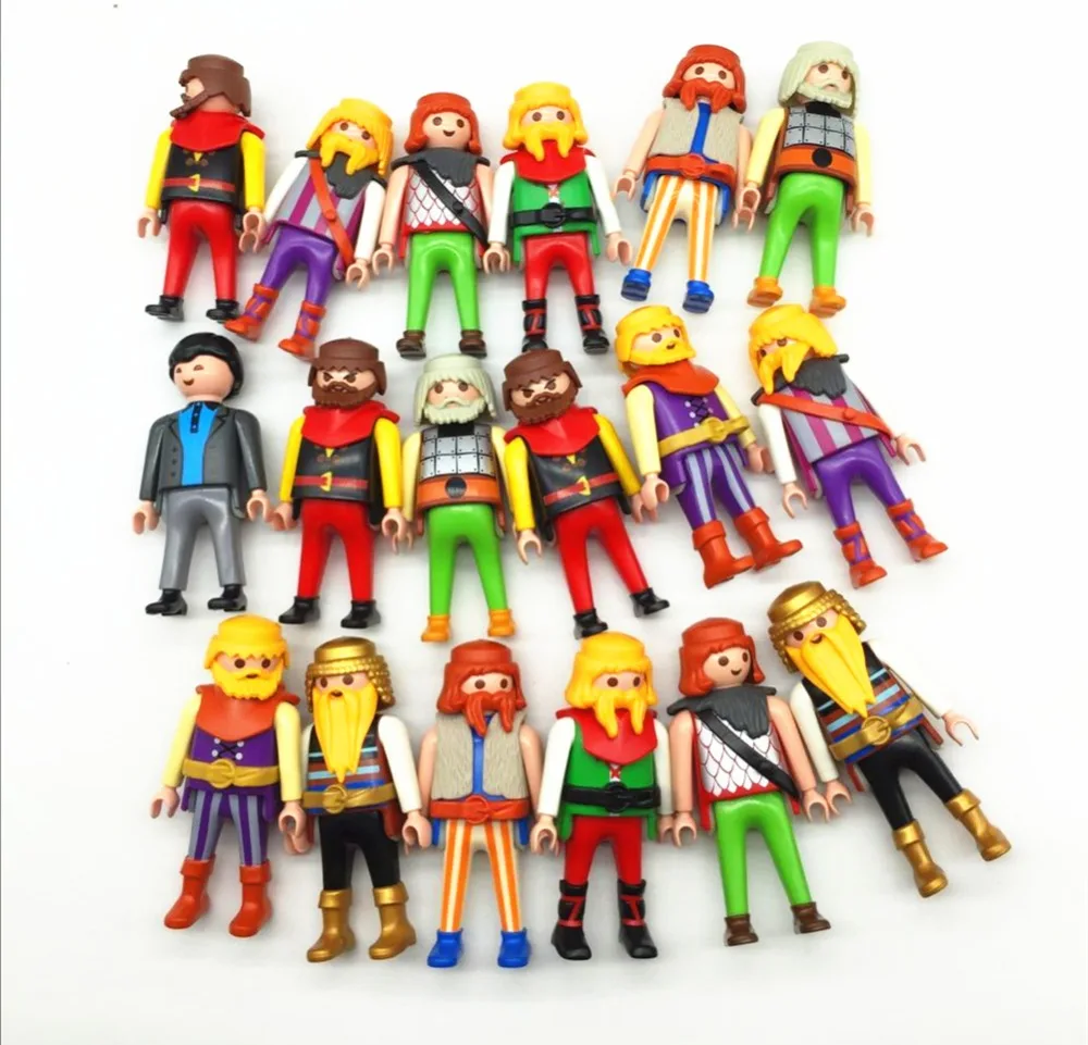 Немецкие оригинальные случайно отправленные куклы Playmobil экшн игрушки фигурки