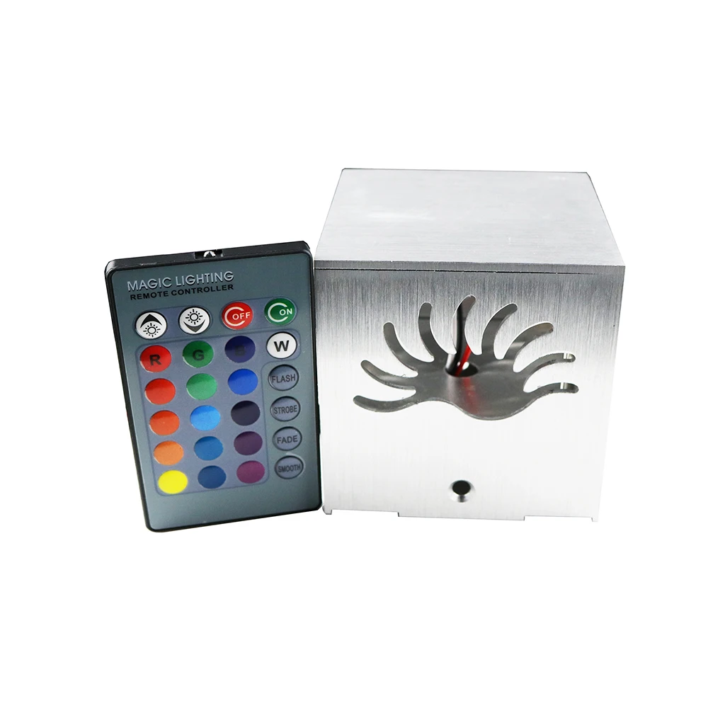 Светодиодные настенные лампы RGB алюминиевое бра с дистанционным управлением
