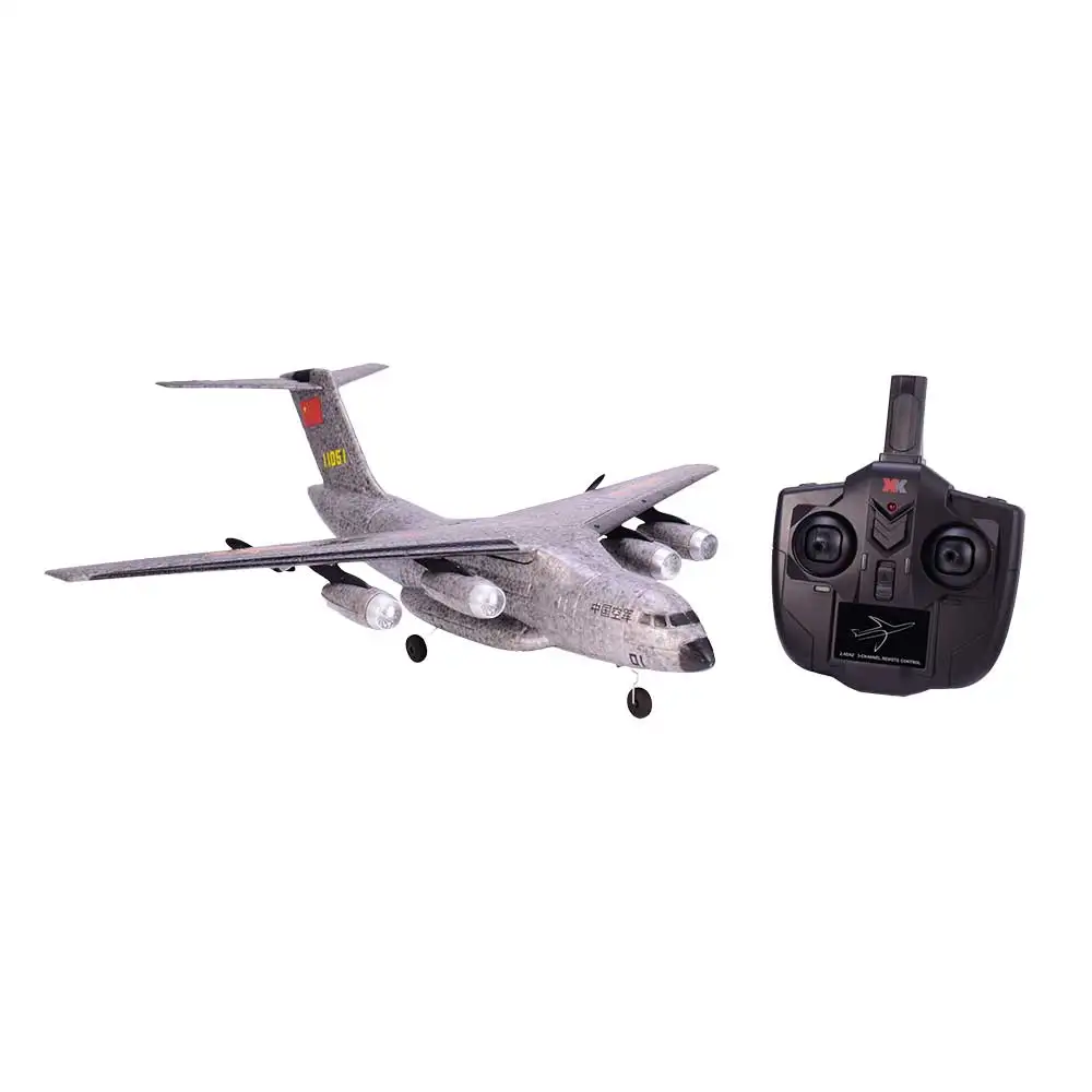 WLtoys XK A130 RC Самолет EPP 2 4G 3CH Y-20 модель военный транспорт самолет 500 мм крыльев |