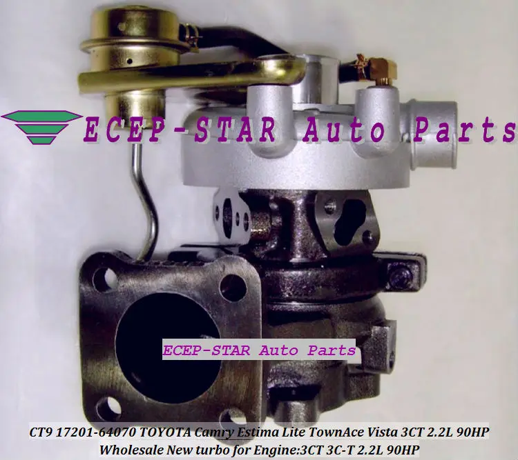 Турбокомпрессор турбины CT9 17201-64070 для TOYOTA Camry 1994-98 Estima 1992-93 Vista Lite Townace 1993-96 3CT 2.2L |