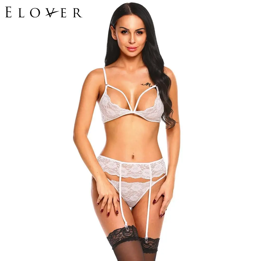 Elover Baby Doll сексуальное нижнее белье подвязка для женщин стринги без подкладки