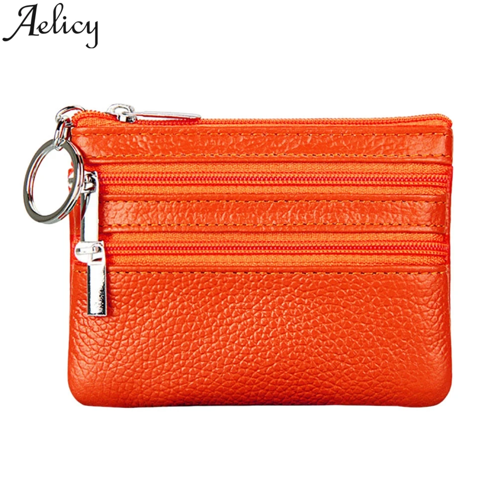 OR Aelicy, модный мужской женский студенческий короткий кошелек, сумочка, кожаная сумка с несколькими карманами, посылка для карт, держатель для карт, сумка для карт - Цвет: OR