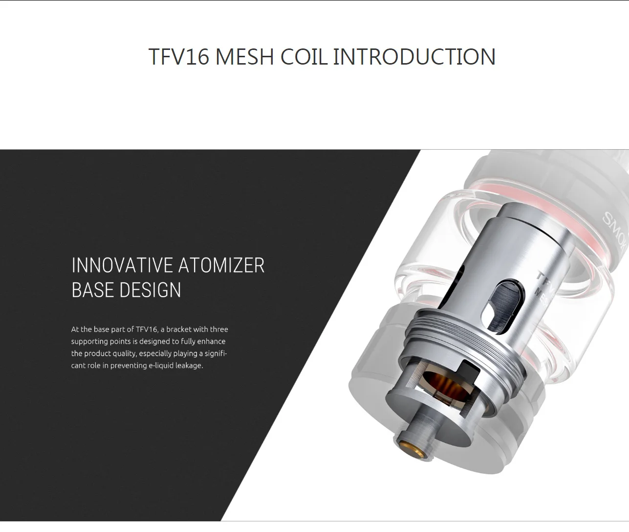 SMOK TFV16 бак 9 мл электронная сигарета атомайзер 510 нить TFV 16 сетка катушка испаритель VS TFV12 Prince Танк Vape