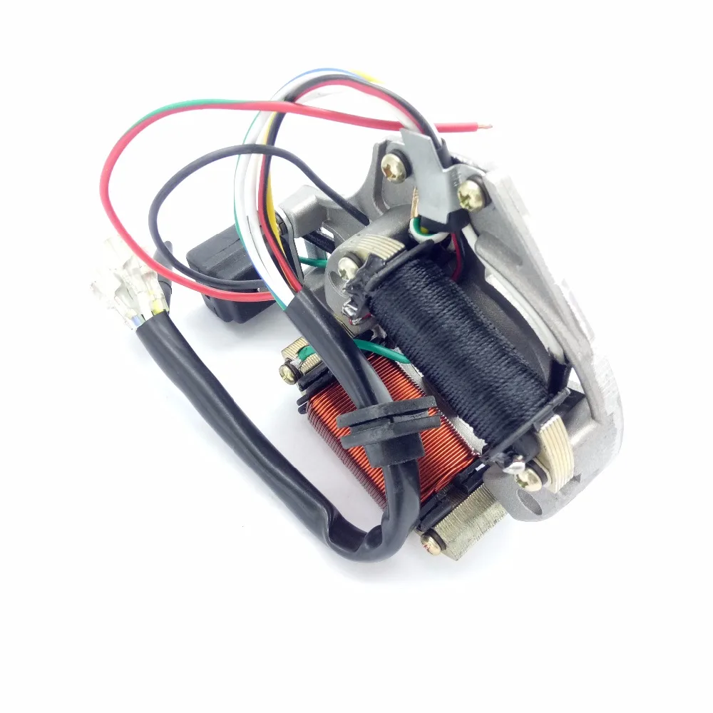 Новая одежда для маленькой девочки 2 катушки статор пластина 50cc 70cc 90cc 110cc 125cc DY100 Dirt