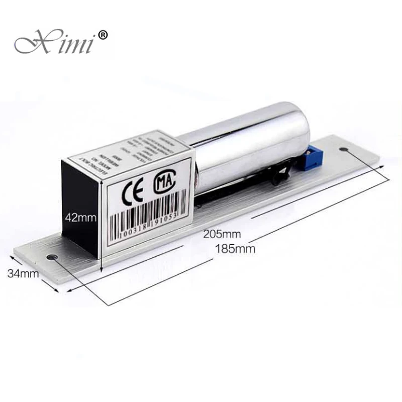 

Fail Safe NC-Type DC12V Door Release Electric Strike Electric Bolt Lock Power To Lock Electric Door Lock For Access Control