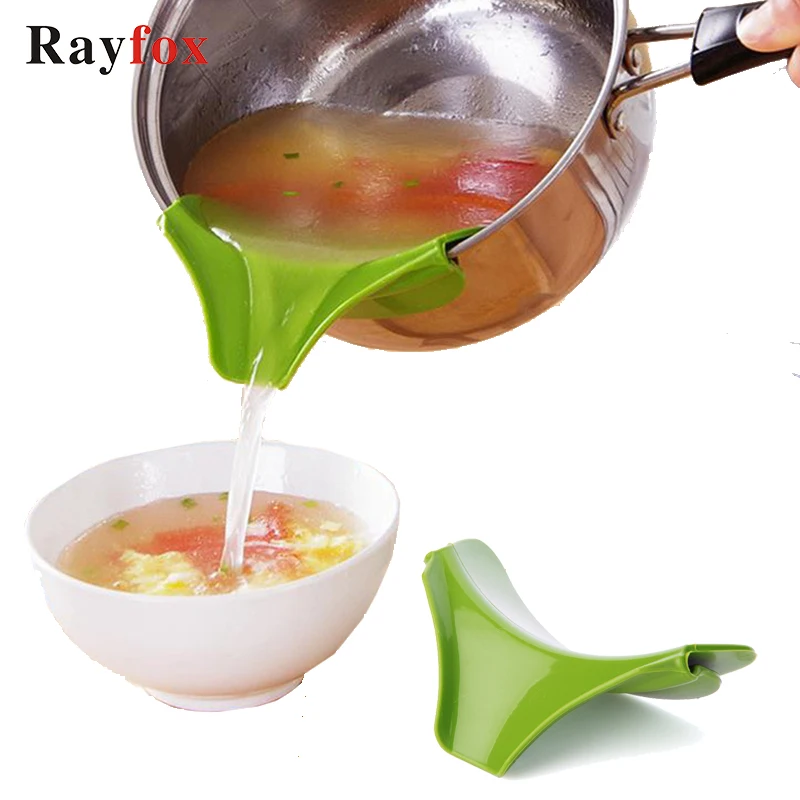 Герметичный силиконовый дефлектор-воронка для кастрюль и сковородок | Дом сад