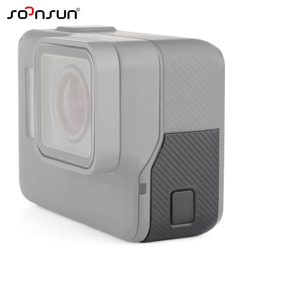 SOONSUN Боковая дверь Замена USB-C Mini HDMI порт боковые Запасные насадки для ремонта для GoPro Hero 7 6 5 Черная Камера Go Pro Аксессуары
