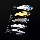 Приманка-ложка металлическая, 5 см, 11 г, 1 шт., рыболовная приманка на окуня искусственная жесткая приманка, приманка в виде цикады