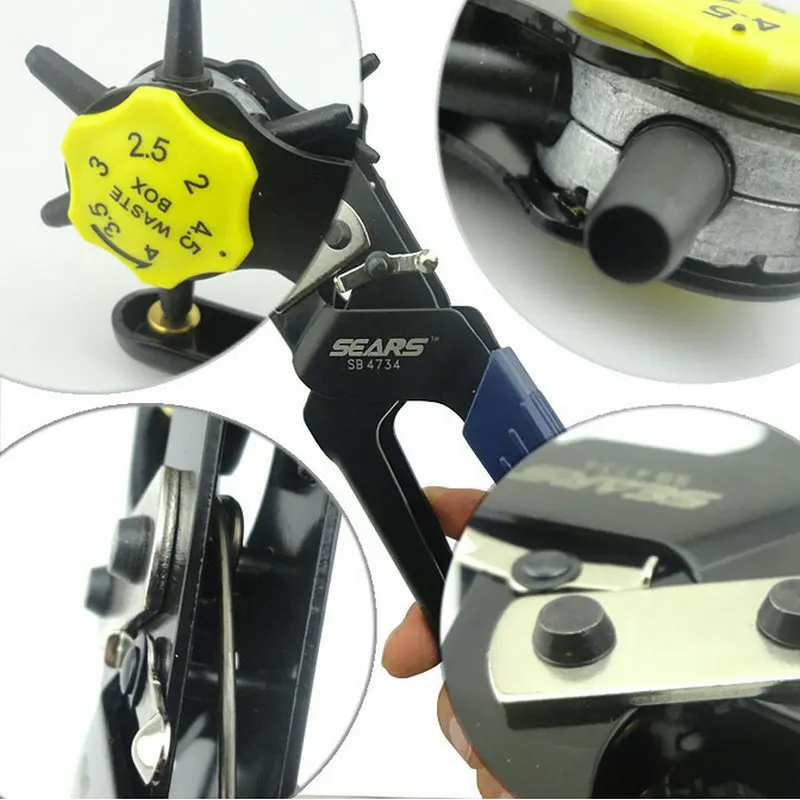 1 шт. экономит труда роскошный вращающийся инструмент для пояса кожаные