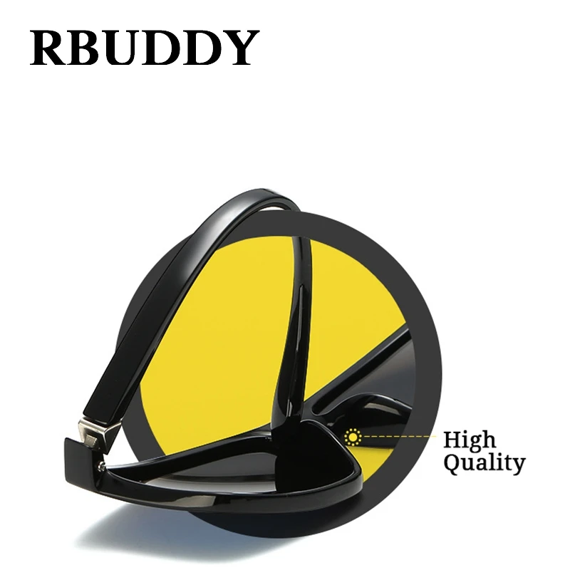 Мужские солнцезащитные очки RBUDDY поляризационные квадратные с защитой от солнца
