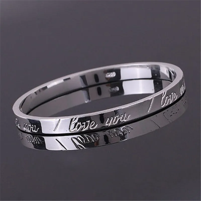 Роскошные браслеты манжеты из нержавеющей стали брендовые с напылением и