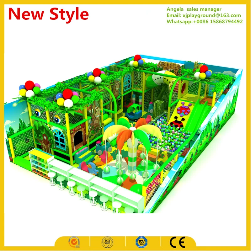 2017 Forest Theme Kid's Zone Indoor Soft Playground Equipment | Спорт и развлечения