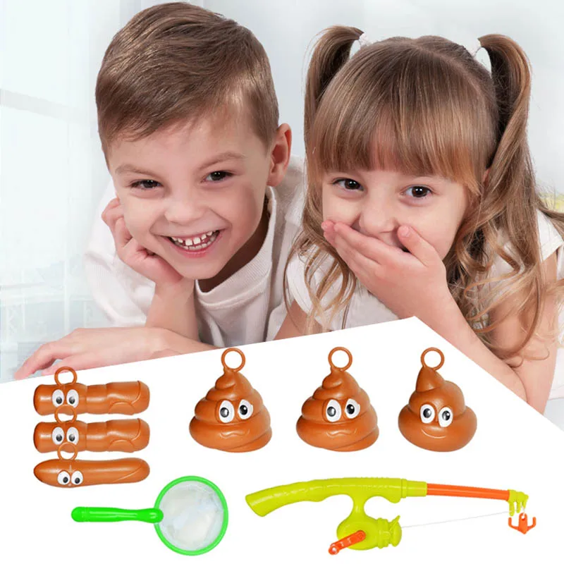 8 шт. рыболовная игра морская экономия Poo Рыбалка Floaters головоломка игрушки