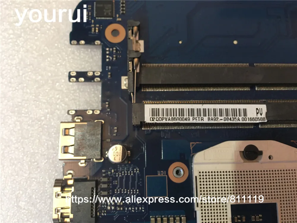 Yourui для NP305E4A 305E5A 305V4A 305V5A 300V4A 300V5A материнская плата BA92 08435A 08435b|Органайзеры кабеля| |