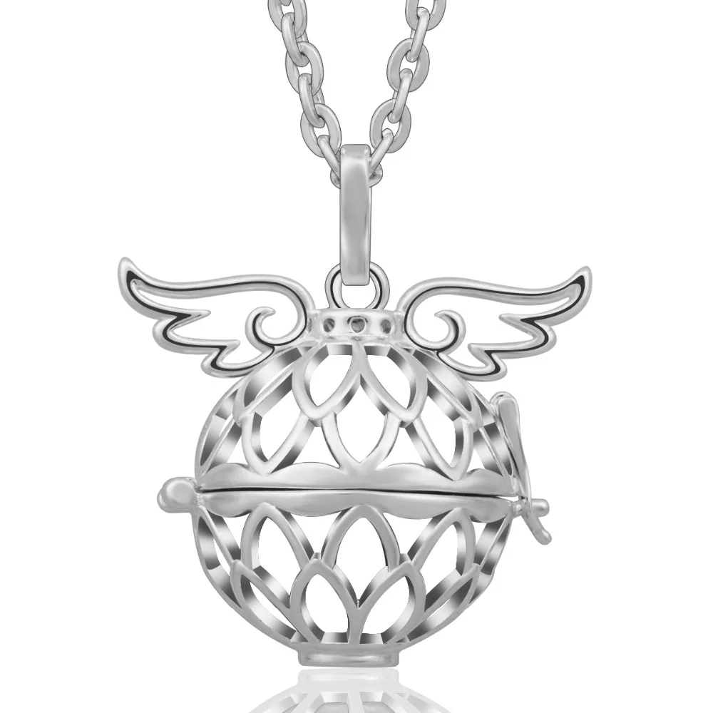 Eudora Angel Caller 20 мм Mexcian Bola клетка Locke Harmony Ball крыло Lokect кулон ювелирные изделия K152N20