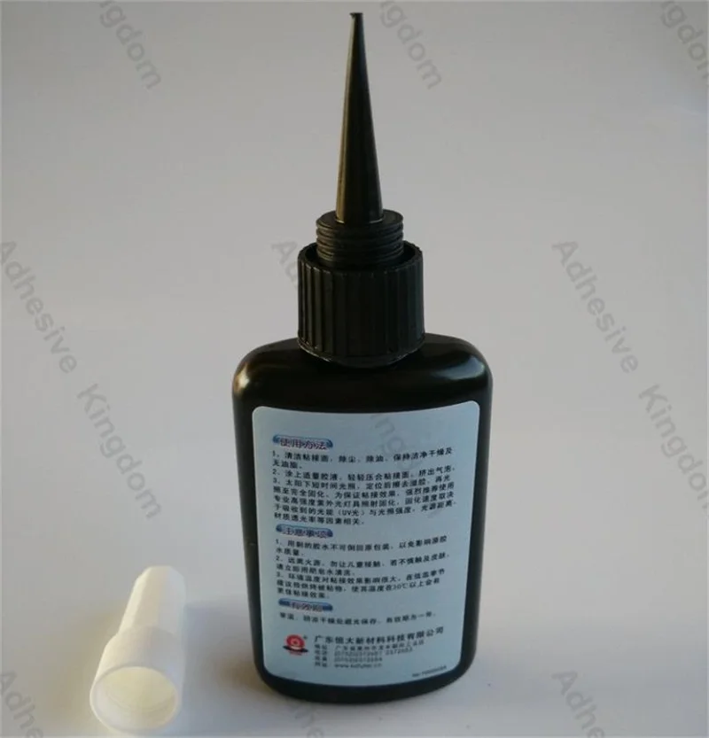 100% подлинный 50 г внешний свет УФ клей + портативный фонарик ПММА акриловый