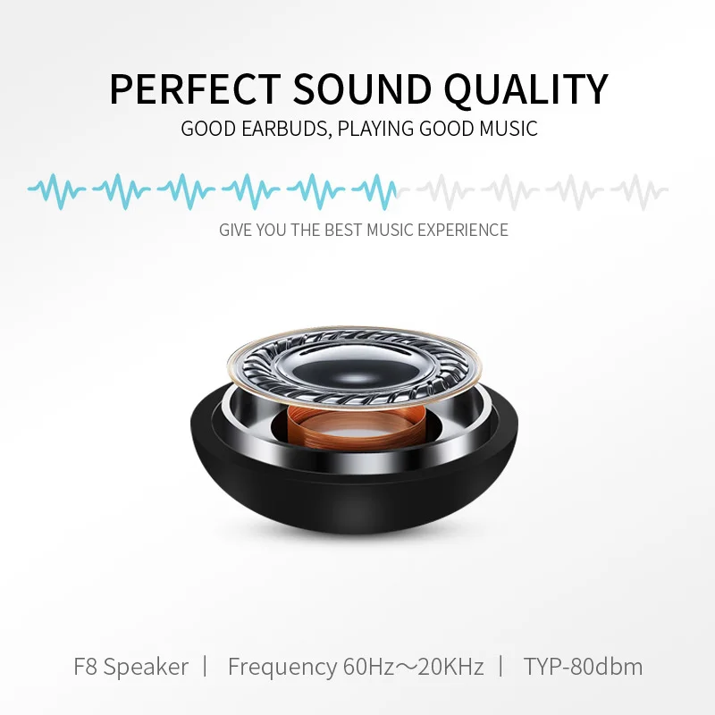 Можно использовать только TWS Super Bass Bluetooth 5,0 наушники IPX7 водонепроницаемые настоящие беспроводные наушники-вкладыши для спортивных смартфонов IOS