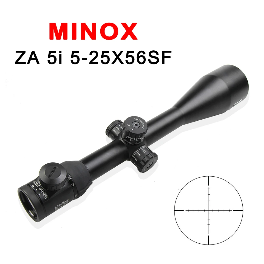 MINOX ZA 5i HD 5 25x56 SF BDC 800 сетка Jacht Richtkijker Glas line охотничий прицел voor Airsoft Geweer
