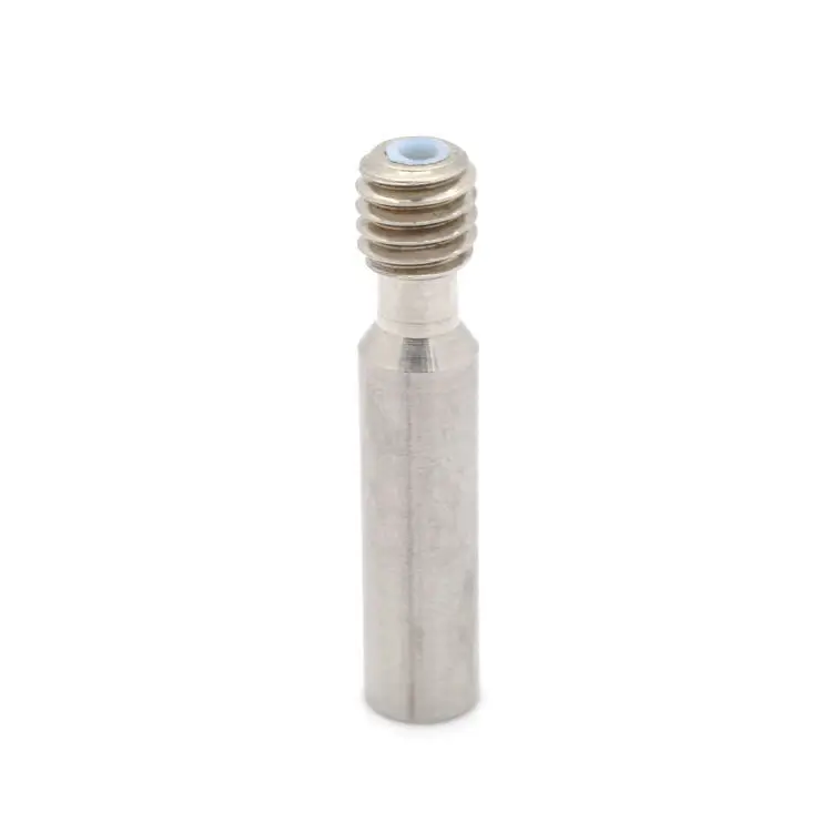 3D принтер тепловой барьер горла M6x30mm PTFE внутри нержавеющей подачи трубки сопла
