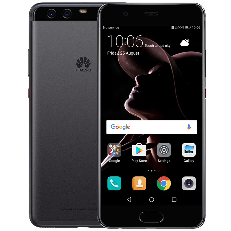 Глобальная прошивка 5 1 дюймов huawei P10 двойная задняя камера мобильный телефон Kirin