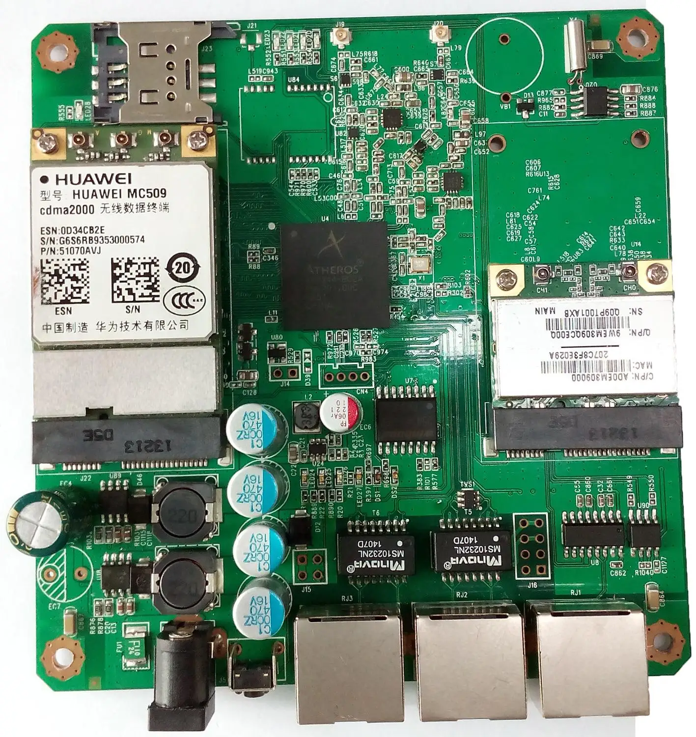 Для новой материнской платы AR9344 WiFi зонд электронный забор автомобильная AP